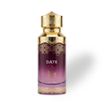 Date_Me_100_ML_EDP_by_Luttfan Perfume bottle with gold cap and purple label on a white background
