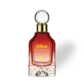 Negeoni_Night_100_ML_EDP_by_John_Wells Red cocktail bottle with gold cap on a white background